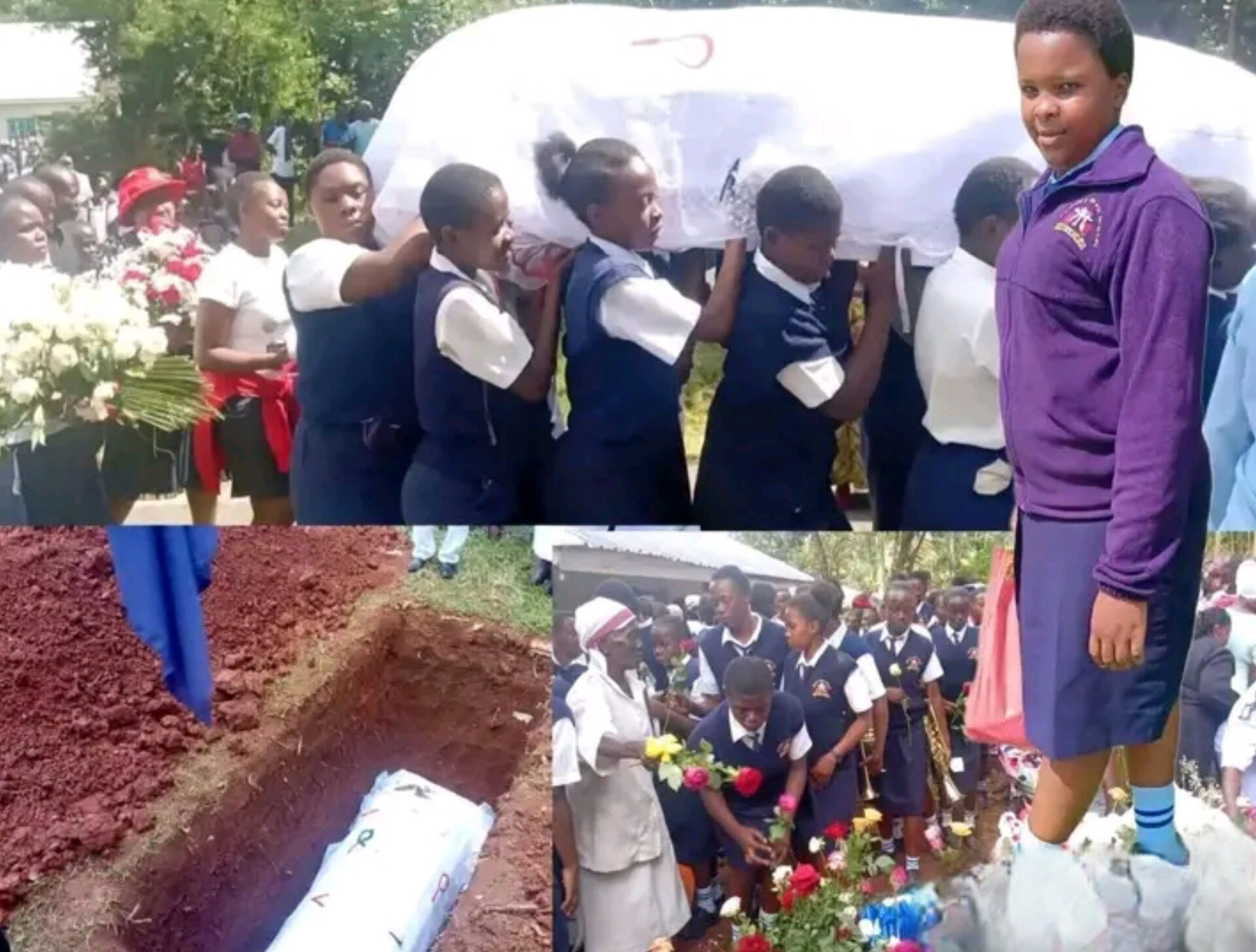 WATCH: How Form 3 Student Who Died After Short-illness buried In Vihiga