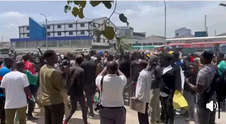 Activisit Condemn Attack on Standard Media Group Outside It's Headquarters